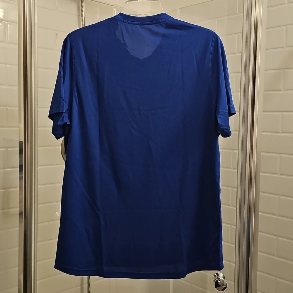 Adidas Men's Creator SS Short Sleeve T- Shirt In Royal Blue. NWT. Size Large.